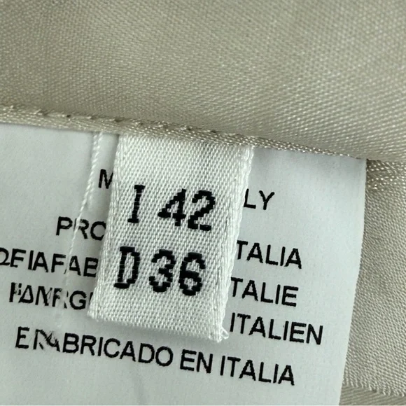 BLUMARINE  Black & White Leaf-Print Dress - Picture 4 of 6